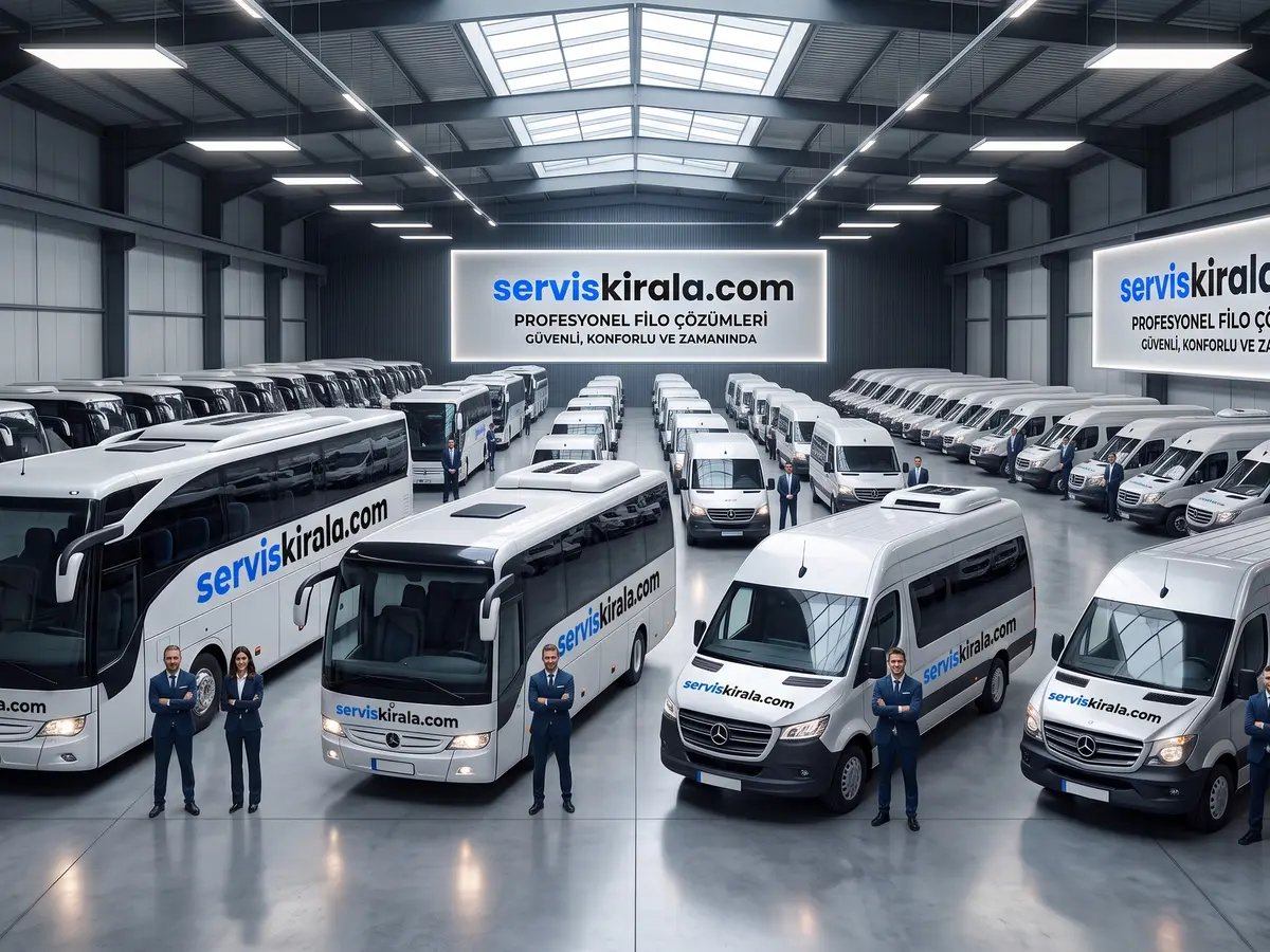 ServisKirala araç filosu ve servis kiralama yaklaşımı görseli
