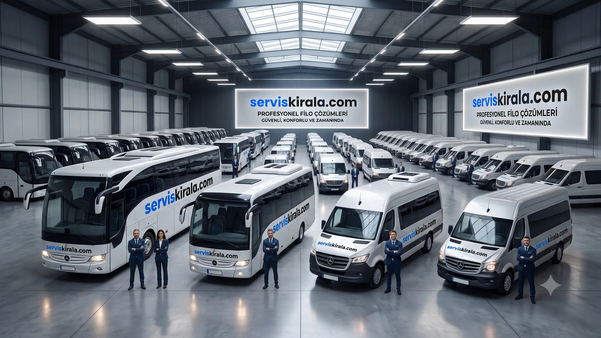 Servis kiralama hizmetleri